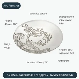 Acanthus Leaf Bowl