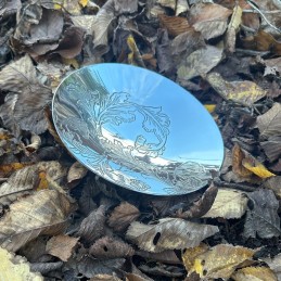 Acanthus Leaf Pewter Bowl