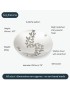 Butterfly Design Pewter Bowl
