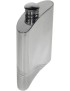 Diagonal Stripe Kidney Hip Flask