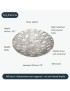 Ovals Pewter Bowl