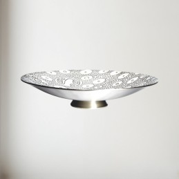 Ovals Pewter Bowl