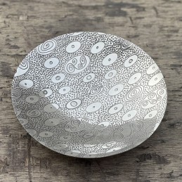 Ovals Pewter Bowl