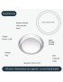 Plain Round Pewter Coaster