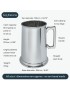 	Plain Pewter Tankard 4 Pint