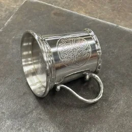 Celtic Circle Quarter Pint Pewter Mug