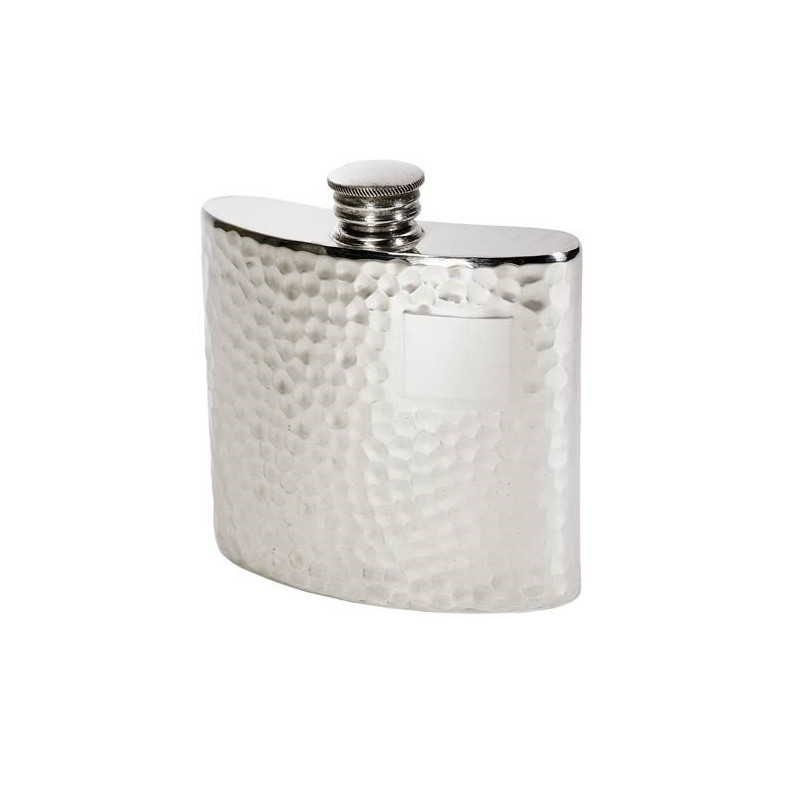 Hammered Kidney Flask 4oz