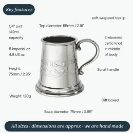 Celtic Quarter Pint Mug