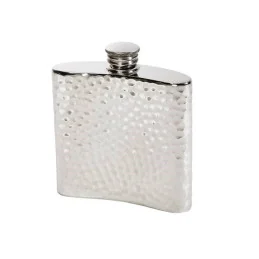 Hammered Kidney Flask 4oz