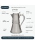 Medieval Antique Pewter Flagon