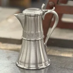 Medieval Antique Pewter Flagon