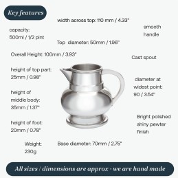 Water Jug / Beer Pitcher Small