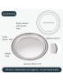 Gadroon Rim Pewter Tray Large