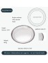 Gadroon Rim Pewter Tray Medium