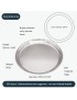 Round Pewter Tray Large