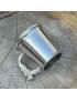 Thistle Handle Quarter Pint Pewter Mug