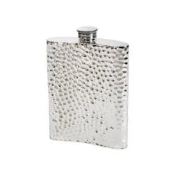 Hammered Kidney Flask 6oz