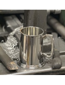 Plain Pewter Tankard