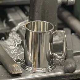 Plain Pewter Tankard