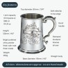 Scottish Scene Pewter Tankard