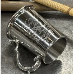 Scottish Scene Pewter Tankard