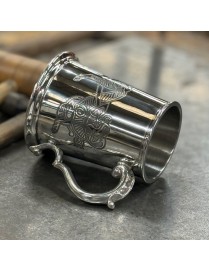 Celtic Lion Pewter Tankard