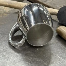 Stout Pewter Tankard – Classic Traditional Beer Mug