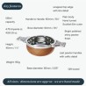 Wood & Pewter Quaich Small