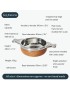 Wood & Pewter Quaich Standard