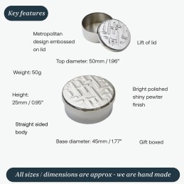 Metropolitan Small Trinket Box