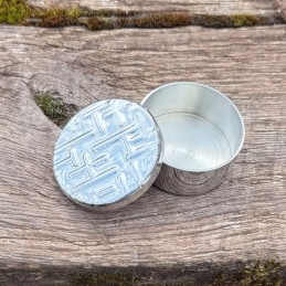 Metropolitan Small Pewter Trinket Box