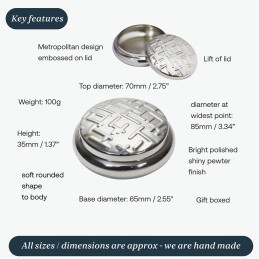 Metropolitan Trinket Box