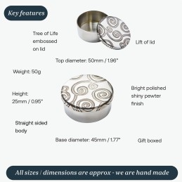 Tree of Life Trinket Pill Box