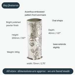 Acanthus Pattern Vase