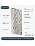 Leaf Shaped Pewter Vase