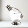 Pewter & Glass Duck Decanter