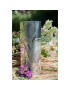 Peacock Pewter Bud Vase