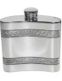 Horizontal Celtic Band Kidney Hip Flask 4oz