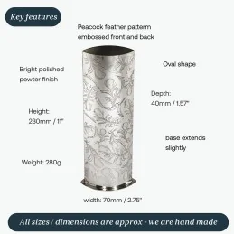 Peacock Vase Medium