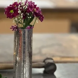 Tree of Life Pewter Vase Medium