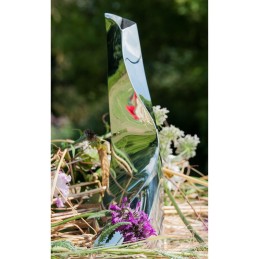 Twist Pewter Vase Small