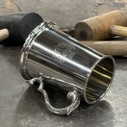 Thistle Pewter Tankard