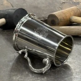 Thistle Pewter Tankard