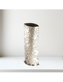 Yorkshire Rose Pewter Vase