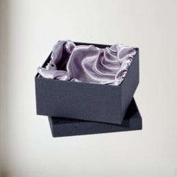 Silk-Lined Box for XS Quaich or 2oz Flask – Elegant Presentation