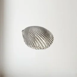 Cockle Pewter Shell Ornament (L)
