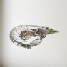 Crevette Pewter Shell Ornament