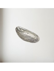 Mussel Pewter Shell Ornament