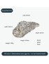 Oyster shell Front Pewter Ornament