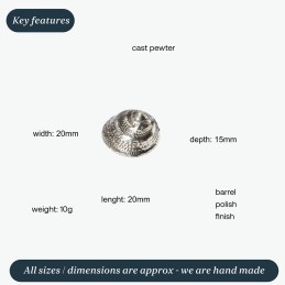 Periwinkle Shell Ornament